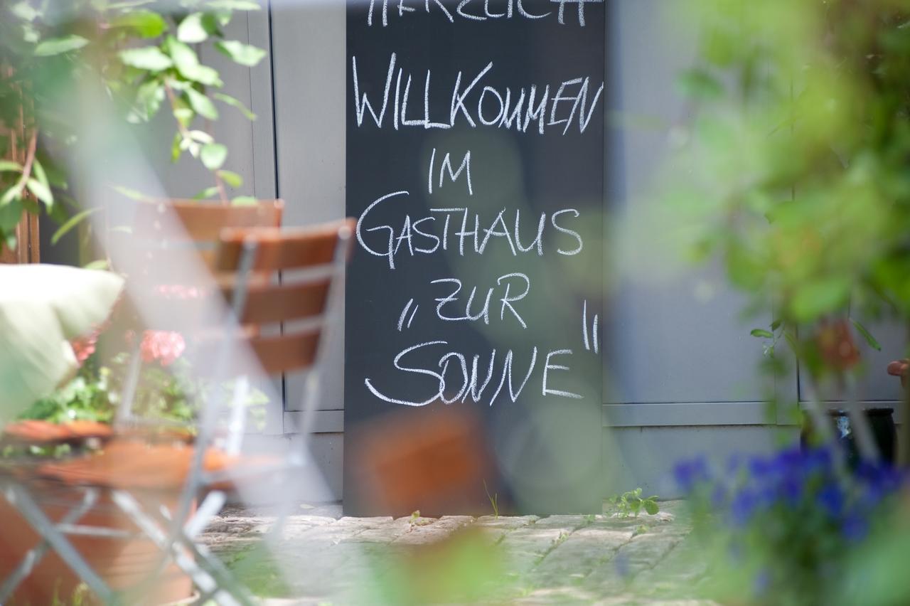 Gasthaus Zur Sonne Nordheim am Main Exterior photo